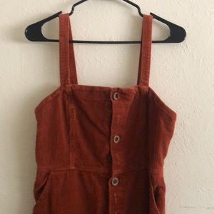 Burnt orange jumpsuits